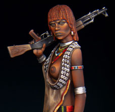 Hamer tribe woman